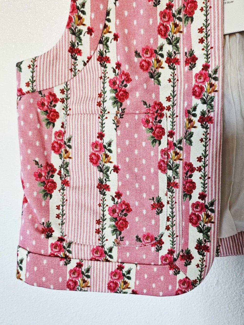 Sezane Jacket English flowers stripe - Picture 5 of 7